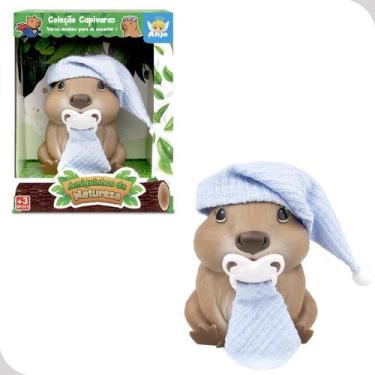 Imagem de Capivara De Borracha Baby Menina Menino Brinquedo Boneco Coleção - ANJ