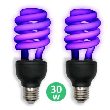 Imagem de Luz Negra UV 30W 110V para Festa, Segurança e Ambientes Externos TB047