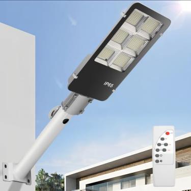 Imagem de Refletor Solar, Refletor Solar LED Externo, Luminária Solar, Luminaria Holofote Solar 500w