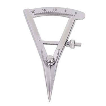 Imagem de Bússola de Metal, Régua Rotativa, Dispositivo de Medição do Cursor, Medidor de Marcação de Aço Inoxidável para Couro, Madeira e Produtos de Metal (Medidor de marcação de