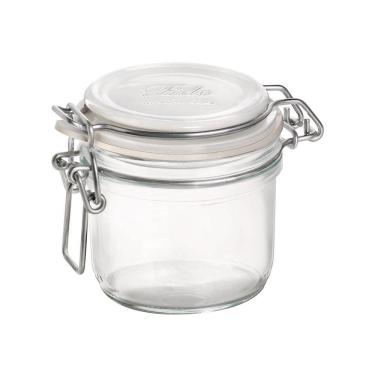 Imagem de Pote De Vidro Hermético Bormioli Rocco Fido Branco 200Ml