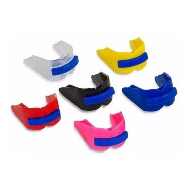Imagem de Protetor de Boca Zona Livre Duplo, Azul