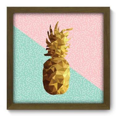Imagem de Quadro Decorativo - Abacaxi - 33cm x 33cm - 352qdcm - Allodi