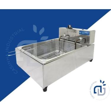 Imagem de Fritadeira Industrial Elétrica PREMIUM 5.0 Profissional Cuba 5L - Salg