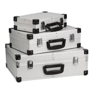 Imagem de Kit Maletas Para Ferramentas 3 Peças - Importado - Alumínio - Bauker