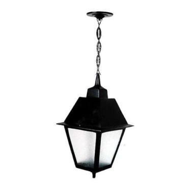 Imagem de Luminária Externa Interna Florença com Corrente Em Alumínio - OUTRAS M