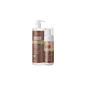 Imagem de Kit apice crespo power gelatina 500ml e mousse 210ml