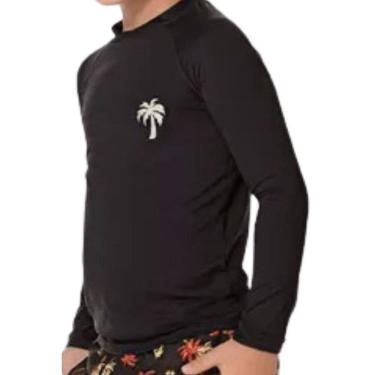 Imagem de Camiseta Demillus Infantil Manga Longa Praia Proteção UV Microfibra 93016
