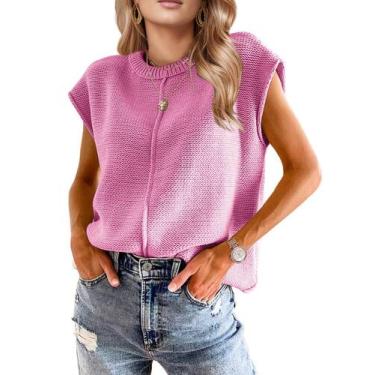 Imagem de Camisola regata Seiciviy 2025, elegante, manga curta, feminina