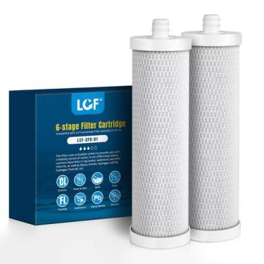 Imagem de Filtro de água LCF LCF-CF-01, 6 estágios, íons de prata, pacote com 2