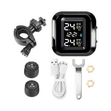 Imagem de Sistema De Monitoramento De Pressão E Temperatura De Pneus De Motocicl