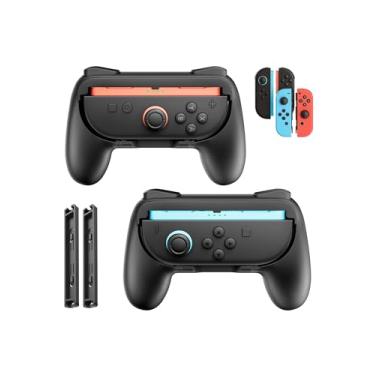 Imagem de Grips for Switch 1/2/OLED/Joy-Con, Controller Grips Handle Kit