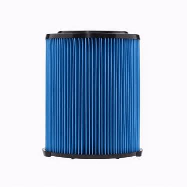 Imagem de 1 pacote de filtro de substituição para Craftsman CMXZVBE38751, filtro CMXZVBE38751, pó fino, molhado/seco, adequado para aspiradores de 5 a 20 galões (9-38751)