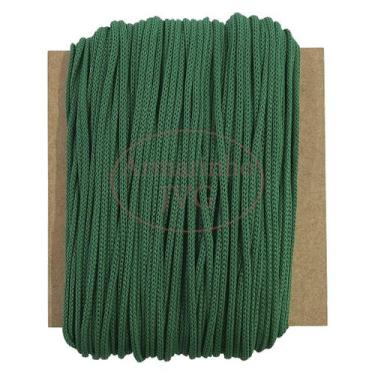 Imagem de Cordão Náutico Verde Bandeira 100m 4mm - Fio Geotex - no-brand