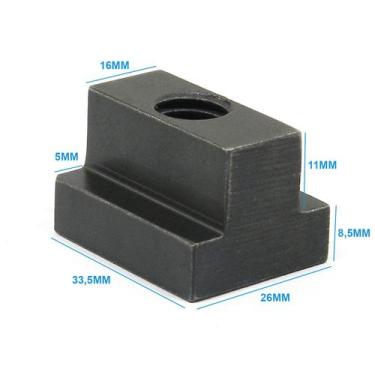 Imagem de Porca T Barramento Furadeira Kone KFF30 26x33,5x19,5 1/2" - Enfer Dive