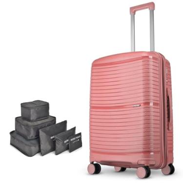 Imagem de Mala de Viagem Bahamas em Polipropileno, com Conjunto de 6 Organizadores de Bagagem