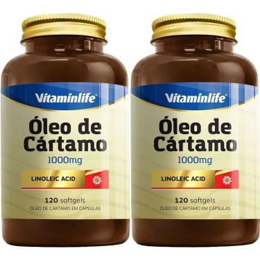 Imagem de Kit 2X CA Linoleic Acid Óleo de Cártamo e Ácido Linoleico - 120 Cápsulas - VitaminLife-Masculino