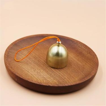 Imagem de Sino de vento para animais de estimação Sino decorativo de metal com som claro para coleiras de cães e gatos, pacote único, campainha de segurança estilo sino