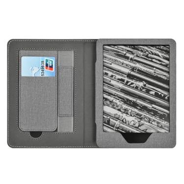 Imagem de Akacy Padrão pintado com alça capa protetora de couro PU para Kindle Paperwhite de 6,0 polegadas 11ª geração lançado em 2022/2024 (Modelo: C2V2L3/RS23CV) (17)