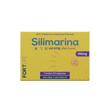 Imagem de Silimarina 100mg 30 Cápsulas FortLife Suplemento Alimentar - Fortlife 