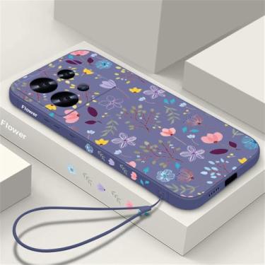 Imagem de Capa protetora para Xiaomi Redmi Poco X6 X5 F6 11T 13T Pro Note 13 14 4G 12 13 14 Pro Plus 5G TPU, A089 cinza, cordão, para Poco X