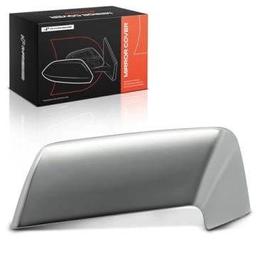 Imagem de A-Premium Tampa do espelho retrovisor do lado do motorista - compatível com Ford Expedition 2015-2017 e Lincoln Navigator 2007-2017 - Chrome