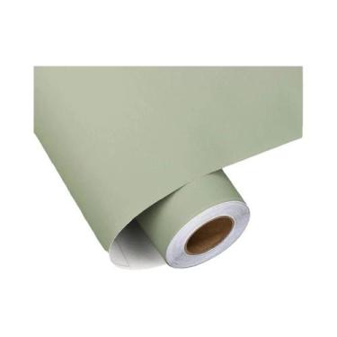 Imagem de Papel De Parede PVC Preto Fosco Impermeável Grosso Removível Autoadesi