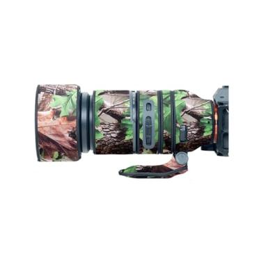 Imagem de COMEOXO Capa de lente para Tamron 150-500 mm F/5-6.7 DI III (A057) Capa de proteção de lente de câmera camuflada (cor # camuflagem folha verde - à prova d'água) capa de chuva