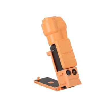 Imagem de YUULNMOP Suporte magnético atualizado + cardan e lente/capa protetora de tela para DJI Osmo Pocket 3, sapata fria e adaptador de 0,6 cm e braçadeira dobrável, suporte de base de mesa de câmera e tampa