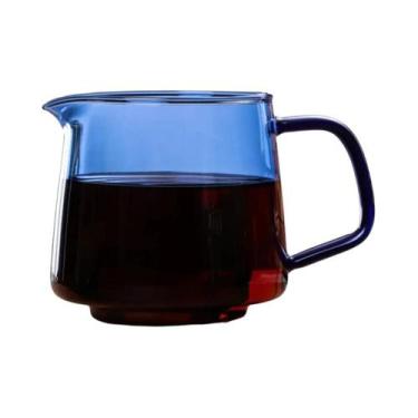 Imagem de Jarra De Leite De Vidro Transparente 300/550ml Com Alça Para Café, Chá