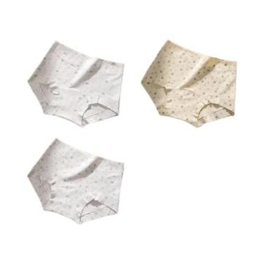 Imagem de Conjunto De Calcinhas Femininas plus Size Em Algodão Respirável, Boxer