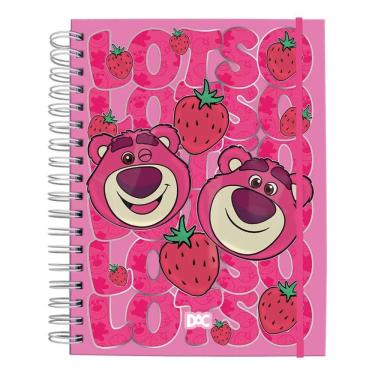 Imagem de Caderno Smart Colegial Lotso - Pink - 80 Folhas - 5295 - Dac