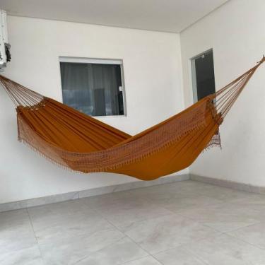 Imagem de Rede De Descanso Dormir Reforçada Grande Casal Sol A Sol Bordada De Va