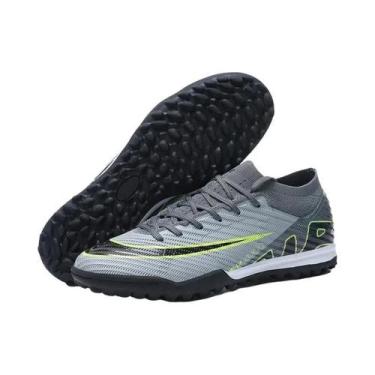 Imagem de Chuteiras De Futebol Masculinas De Cano Médio Antiderrapantes De Alta 