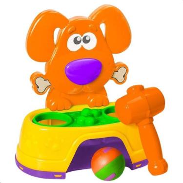Imagem de Brinquedo Bate Dog Martelo Na Solapa Infantil bebê Jp Brink - JXP BRIN
