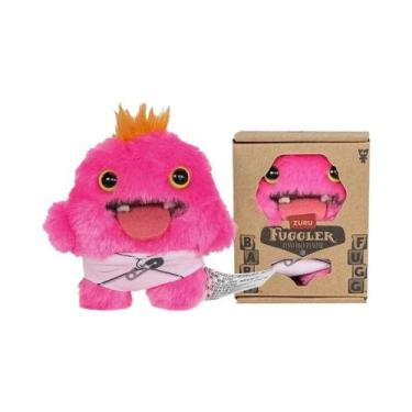 Imagem de Boneco De Pelúcia Bebê Fuggler Mr Needles Monstro Engraçado Olhos Gran