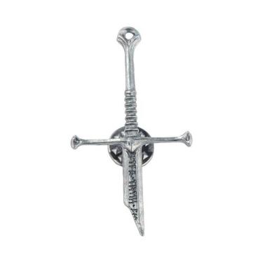 Imagem de Broche De Metal Da Espada Quebrada Narsil De Aragorn, Senhor Dos Anéis
