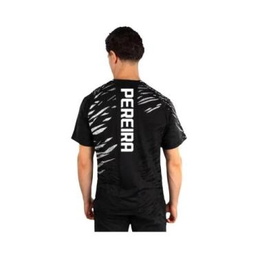 Imagem de Camiseta Masculina De Secagem Rápida Preta/Dourada UFC Fight Night Cha