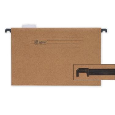 Imagem de Pasta Suspensa Plastificada Com Vareta Plástica Cartão Marmorizado Pol