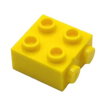 Imagem de 20 Peças De Blocos De Montar 1x2x1 2/3 Modificados Com Espinhos Em Um 