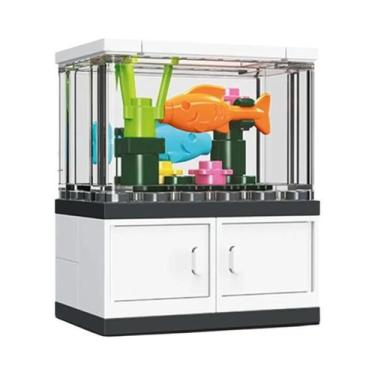 Imagem de Decoração De Aquário DIY Para Tartaruga, Lagarto E Peixe Palhaço, Bloc