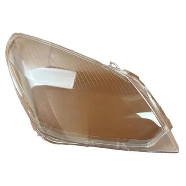 Imagem de Capa transparente para farol dianteiro, compatível com opel astra 2004-2010, substituição de abajur antigo(Right)