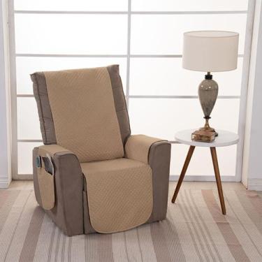 Imagem de Protetor De Sofá Capa Poltrona Do Papai 1 Assento Matelado Com Bolso L