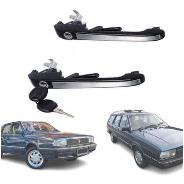 Imagem de Kit 2 Maçanetas Puxador Direita Esquerda Santana Quantum - Un / 2 [f103]