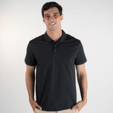 Imagem de Camisa Polo Ellus Piquet Chumbo-Masculino