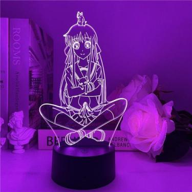 Imagem de Cesta de frutas Night Light Honda Tohru 3D Colorful Touch Remo - taiyu