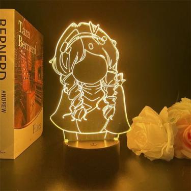 Imagem de Luz noturna USB Genshins Impacts Character Standee Acrylic - taiyuanke
