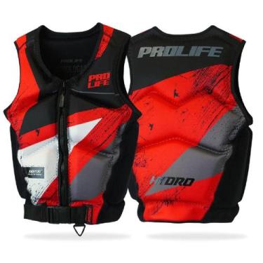 Imagem de Colete Salva-Vidas Hydro Citrus Rev. 2 Redline Tamanho Eg1