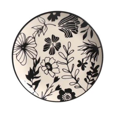 Imagem de Prato Sobremesa Porto Brasil Avulso Platinum Agra Greek Coup 1 Peça -,