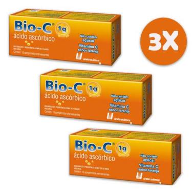 Imagem de Bio C Comprimidos 30 Comprimidos Efervescentes Vitamina C Laranja - UN